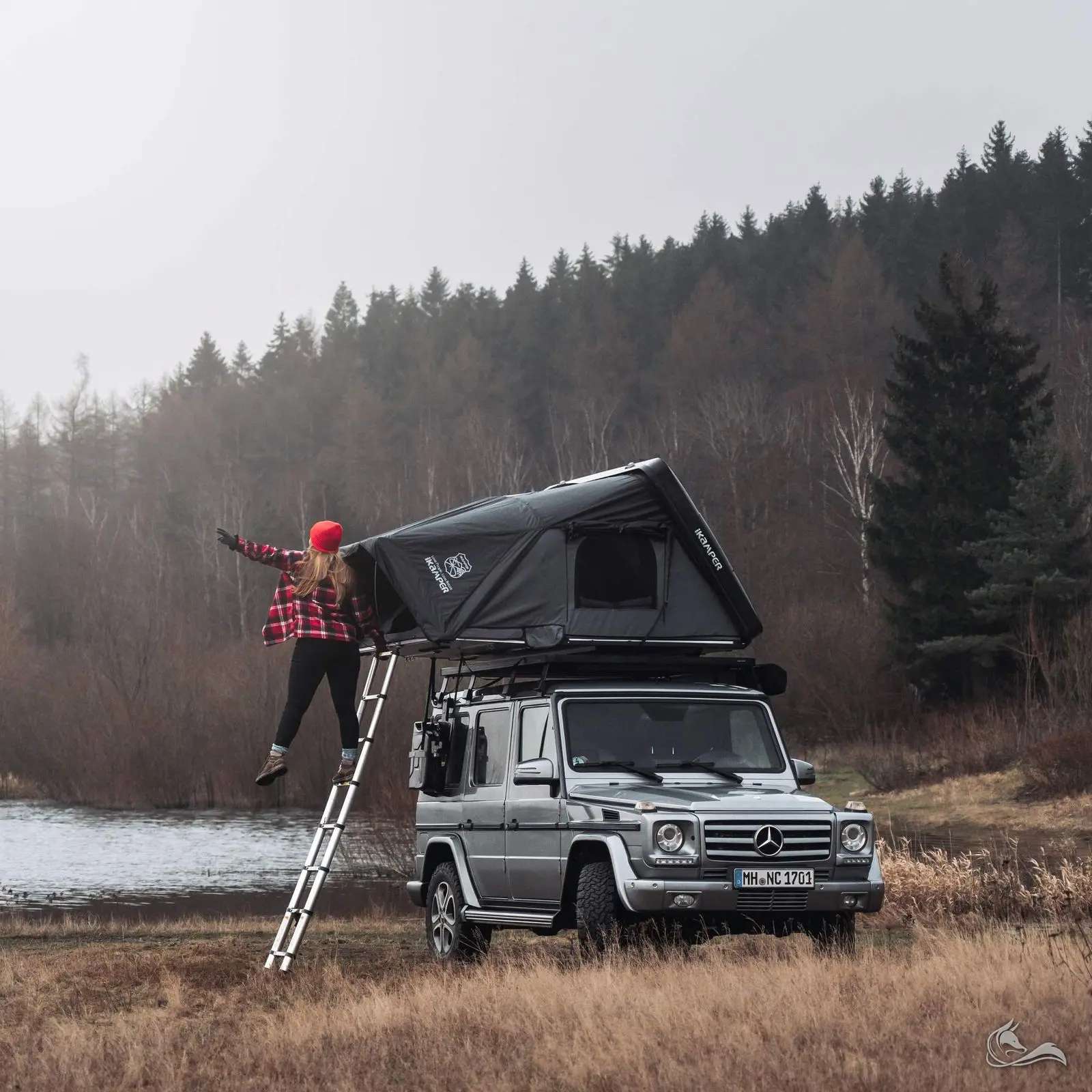 Dachzelt Skycamp 3.0 mieten in Höhn im Westerwald