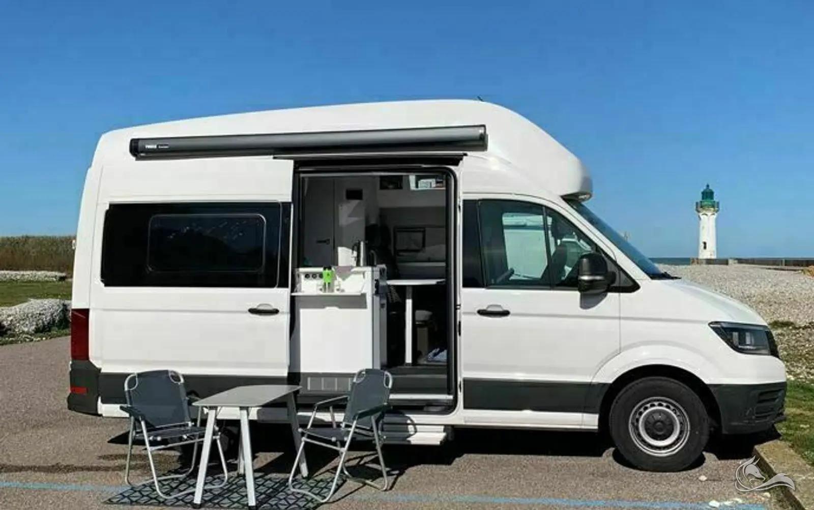 VW Grand California 600 im Schwarzwald mieten: der Luxus-Bulli in Lautenbach – Wohnmobil mieten in Heiligenhafen