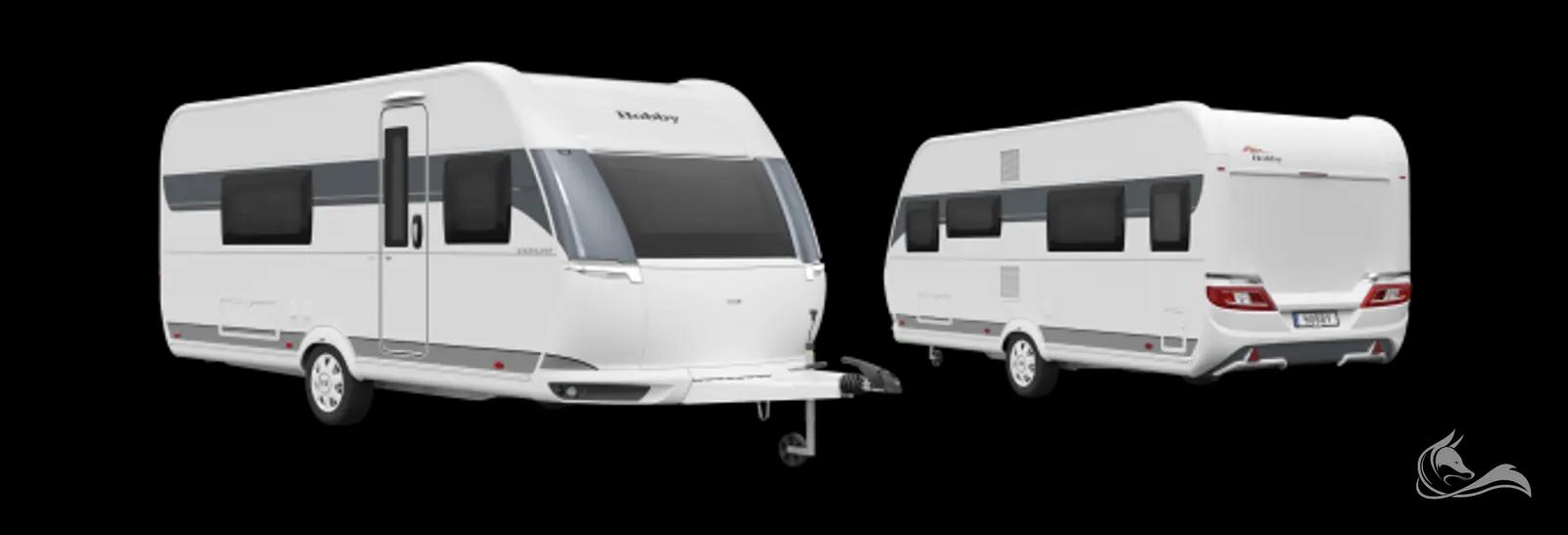Premium-Wohnwagen für 2 am Niederrhein mieten: Hobby Excellent 540 WLU – Wohnmobil mieten in Neukirchen-Vluyn