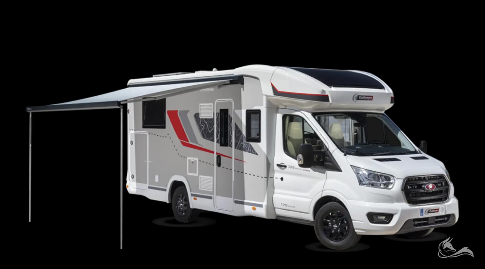 Wohnmobil mit Einzelbetten im Odenwald mieten: Challenger 328 Graphite Ultimate in Walldürn – Wohnmobil mieten in Walldürn