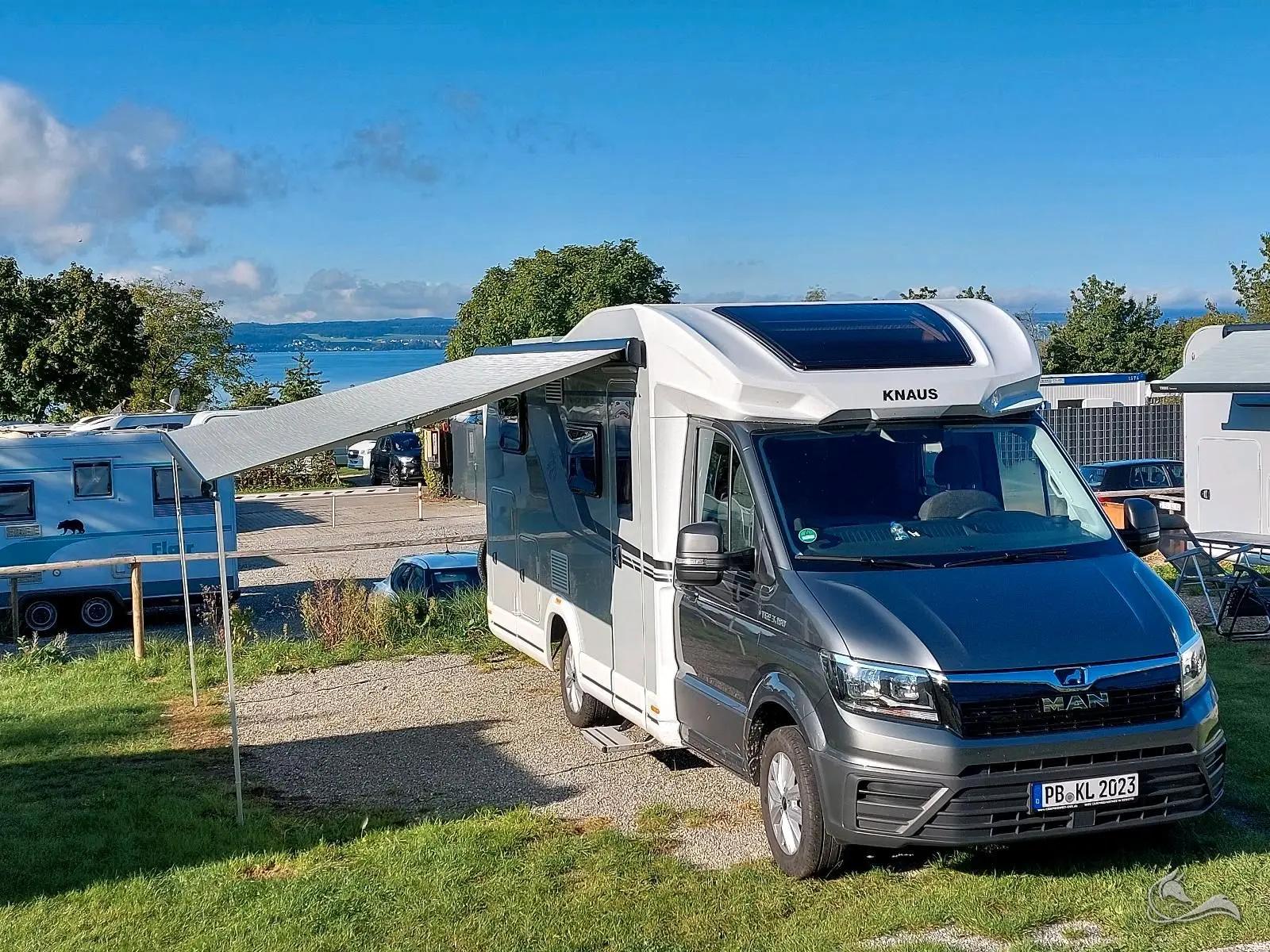 Wohnmobil mieten in Salzkotten, bei Paderborn - KNAUS VAN WAVE MAN TGE  mit Automatik, AHK, SAT & Smart-TV uvm. – Wohnmobil mieten in Salzkotten