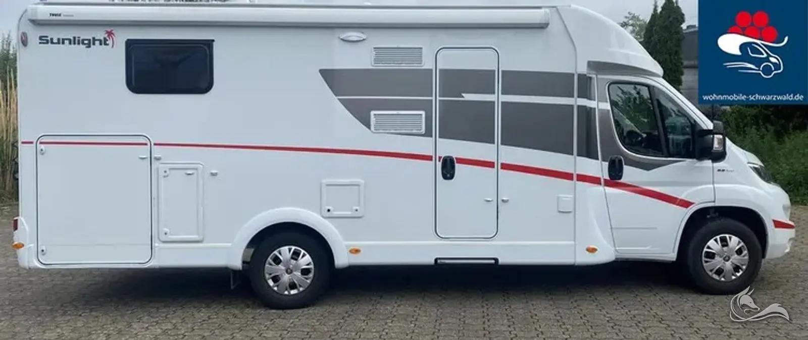 Wohnmobil mit Einzelbetten, Klimaanlage für den Schwarzwald mieten: Sunlight T 68 in Schenkenzell – Wohnmobil mieten in Schenkenzell