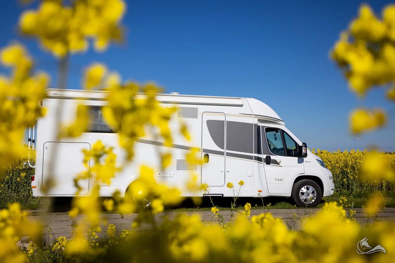 Wohnmobil mieten auf Rügen: Carado T 447 in Dreschvitz. – Wohnmobil mieten in Dreschvitz