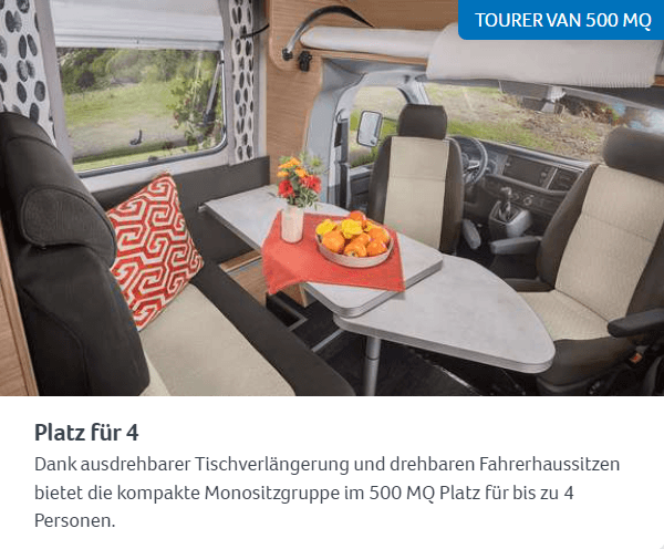 Camper-Van mieten in Walldürn - Knaus TOURER VAN 500 MQ 