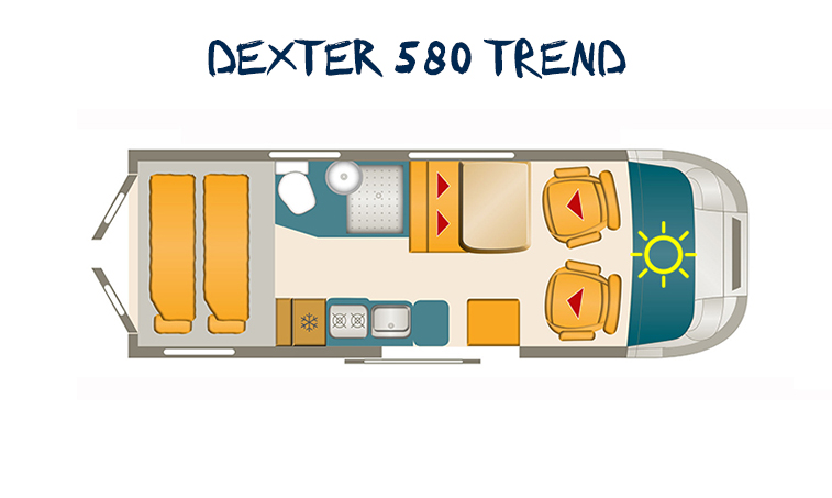 Grundriss Dexter Trend 580