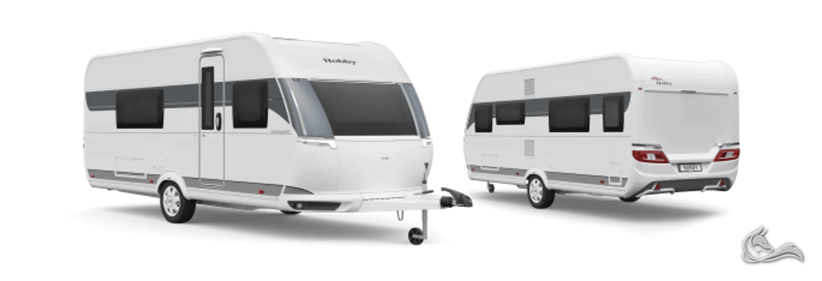 Premium-Wohnwagen für 2 am Niederrhein mieten: Hobby Excellent 540 WLU – Wohnmobil mieten in Neukirchen-Vluyn
