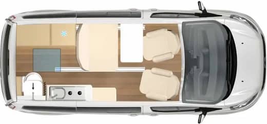 Grundriss Bürstner Copa C 530