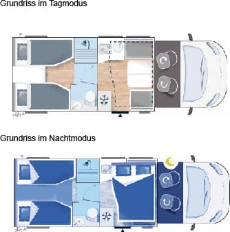 Grundriss Challenger 337GA