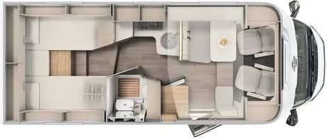 Grundriss Carado T338