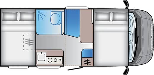 Grundriss Sun Living A 60 SP