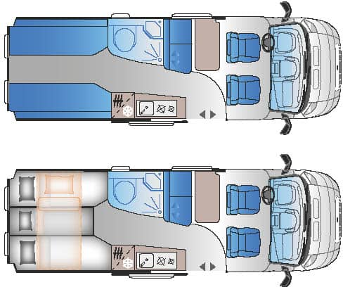 Grundriss Sun Living V65 SL