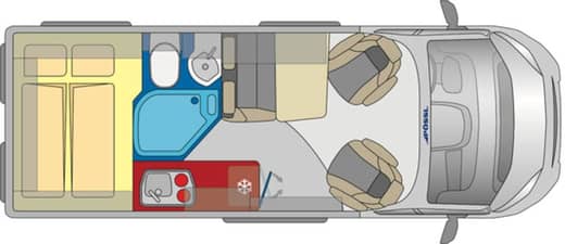 Grundriss Pössl 2 WIN RS Plus