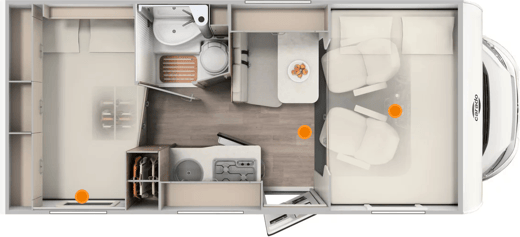 Grundriss Carado A132