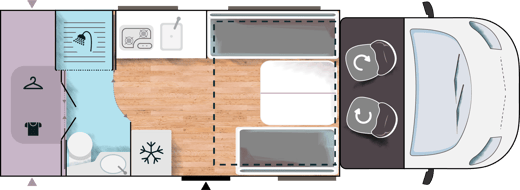 Grundriss Chausson 640 Permium Titan