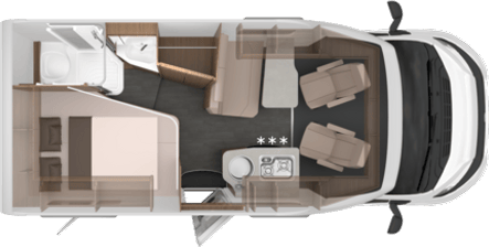Grundriss Knaus VAN TI 550 MF VANSATION|