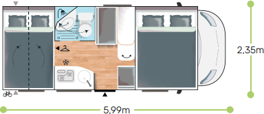Grundriss Chausson C514