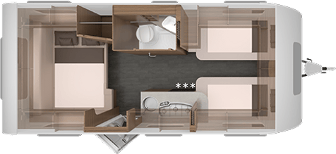 Grundriss Knaus Südwind 500 EU