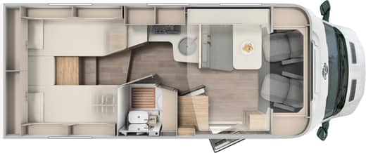 Grundriss Carado T 3388 Palmo Edition