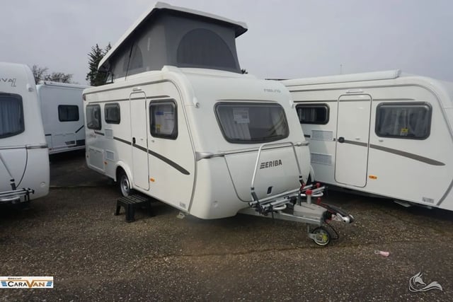 wie NEUER / HYMER-ERIBA FEELING 425/SCHLAFDACH / - 6 Betten / Warmwasser, je optional, preiswert AUTARK / KLIMA 