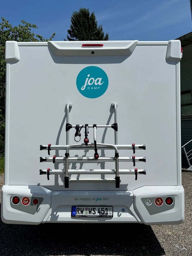 Joa T 75 Q | mit Queensbett (T03) mit SAT, Solar, Fahrradträger, großer Heckgarage uvm.