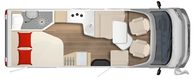 Bürstner T 660 Limited Komfort Wohnmobil mit Assistenz System