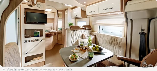 Bürstner T 660 Limited Komfort Wohnmobil mit Assistenz System