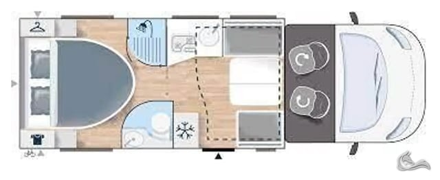 Chausson 648 FirstLine mit Queensbett