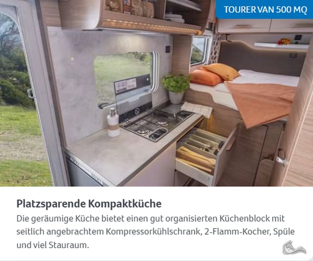 VW BULLI  - KNAUS TOURER VAN 500 MQ
