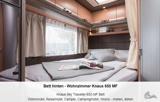 KNAUS SKY WAVE 650 MF mit TV bis 4 Personen