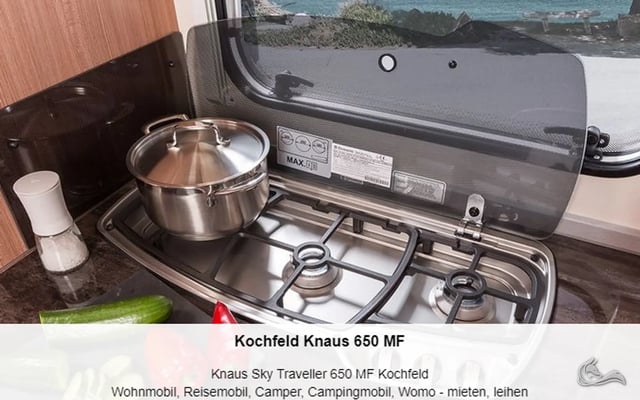 KNAUS SKY WAVE 650 MF mit TV bis 4 Personen