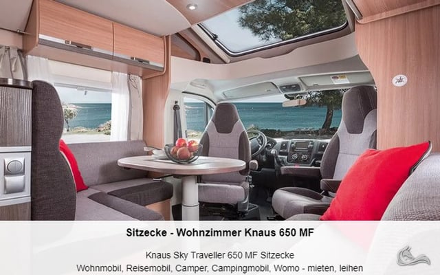 KNAUS SKY WAVE 650 MF mit TV bis 4 Personen