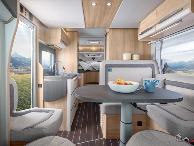 KNAUS SKY WAVE 650 MF 60 YEARS -C1| Top Ausstattung: Aufgelastet, Markise, Navigation, Rückfahrkamera, SAT & TV uvm.  