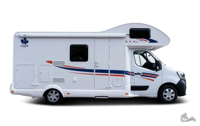 Ahorn Eco 680 mit 2 Doppelbetten für 4 Person 