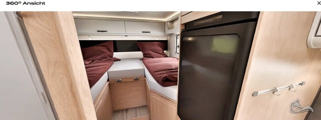 Sunlight T 67 mit langen Längstbetten und voll Autrak