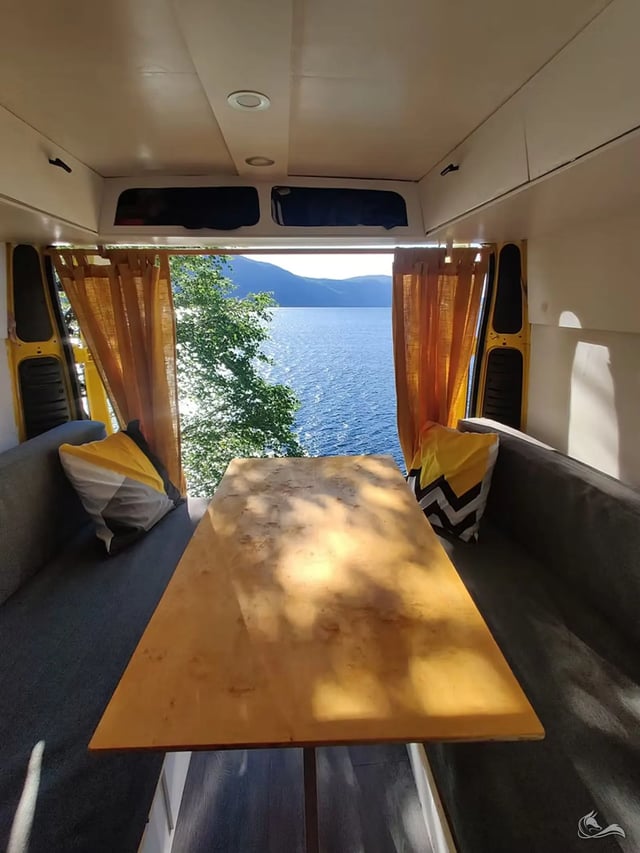 Selbstausbau - Lambo mit Dusche, Toilette, Fahrradträger, Ventilator, Sonnensegel uvm.