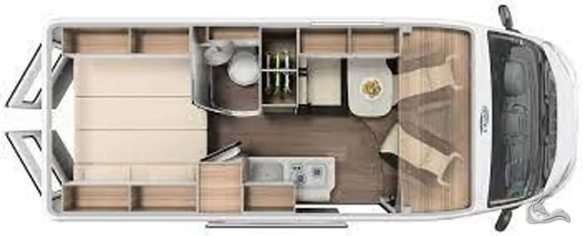 Carado Pro CV 600 - 24  Van mit Aufstelldach, TV, Automatik uvm.