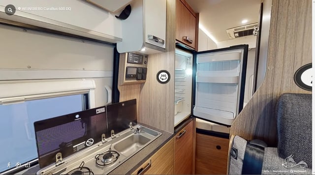 Weinsberg CaraBus 600 DQ - bis zu 4 Personen, mit Hubett, Querbett,  SAT, unter 6m!