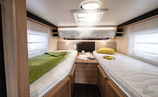 Teilintegriert (K4) comfort (Längsbetten)
