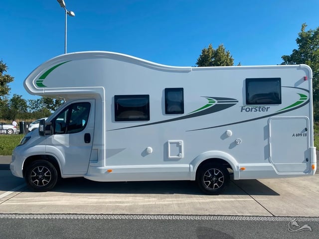 Forster A699 EB  - 23 | Alkoven mit Einzelbett für bis zu 5 P. 