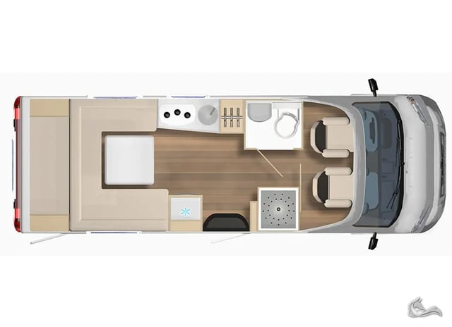 Bürstner Reisemobil Lyseo TD Harmony 644 G mit Hecksitzgruppe