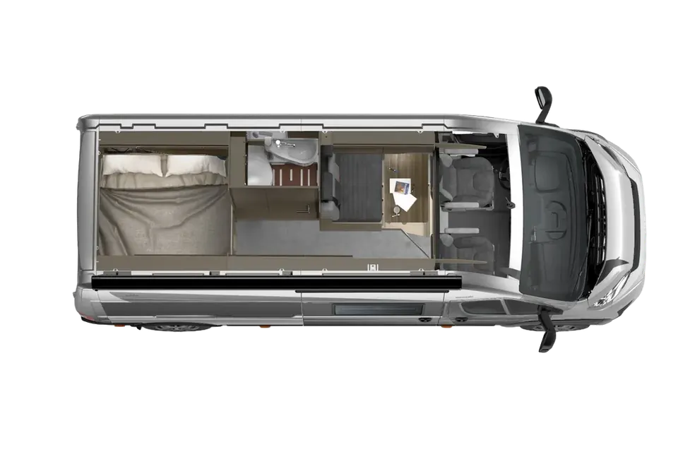 Camperfuchs Edition 600, Grundriss