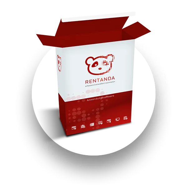 Rentanda Logo als rundes Symbol